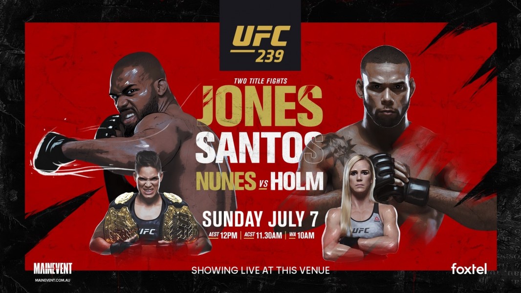 UFC 239: Jones vs. Santos