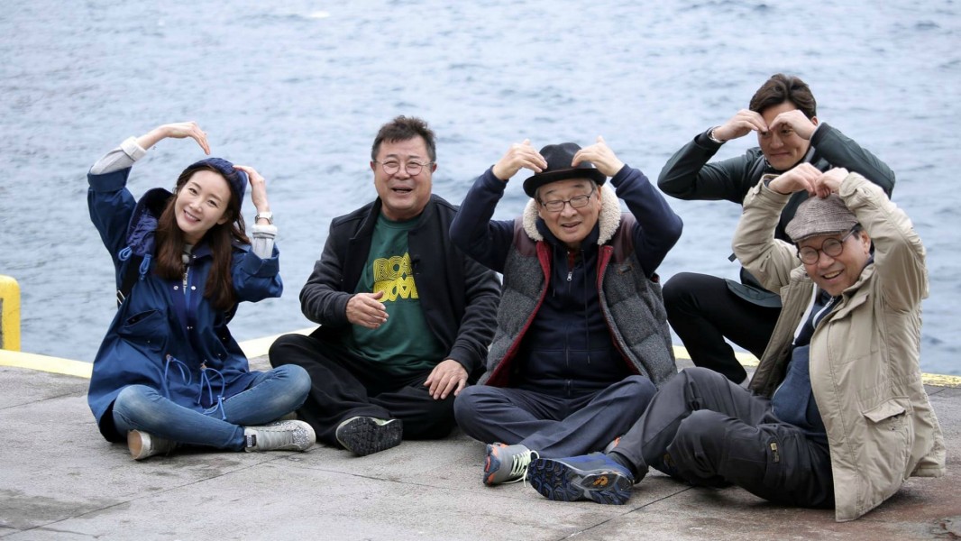 Grandpas Over Flowers