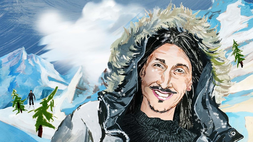 Zlatan in the Slopes