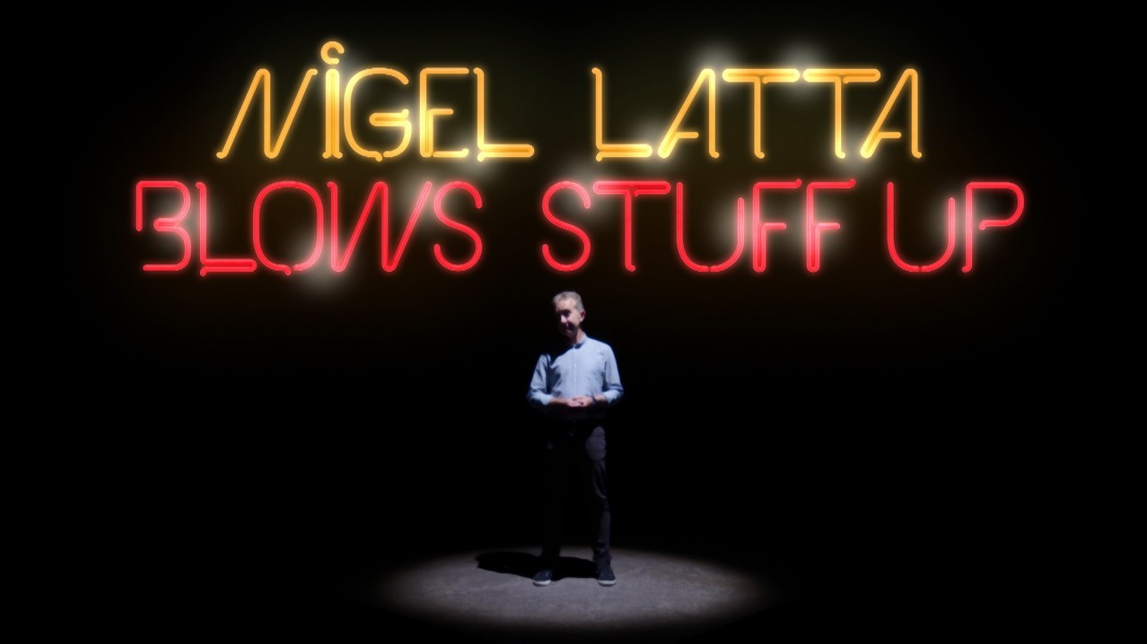 Nigel Latta Blows Stuff Up