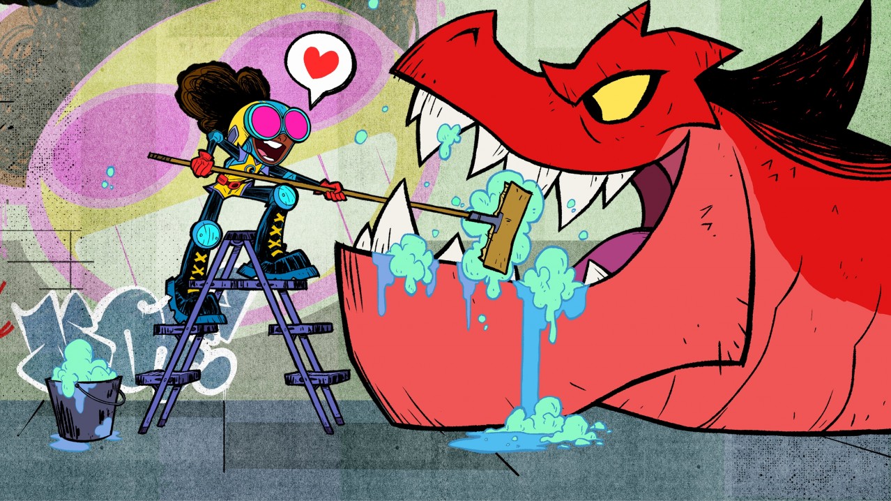 Marvel's Moon Girl and Devil Dinosaur