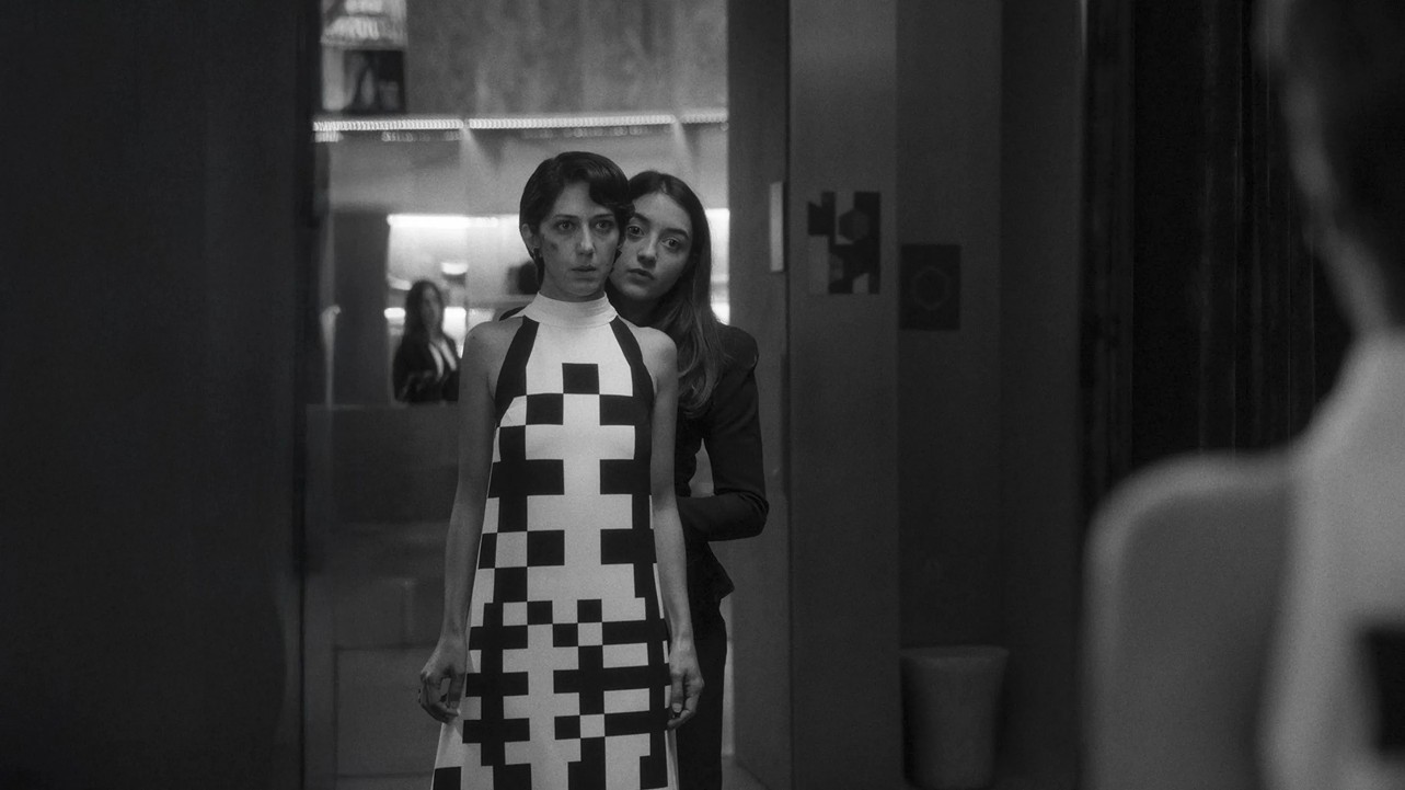 Two People Exchanging Saliva