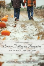 hd-Snow Falling on Pumpkins