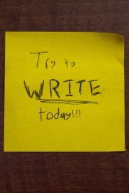 Try to WRITE today!!! Try to WRITE today!!!
