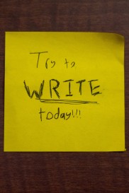Try to WRITE today!!! Try to WRITE today!!!-full