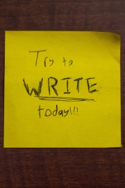 Try to WRITE today!!! Try to WRITE today!!!