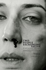 Two People Exchanging Saliva