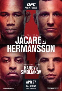 Watch UFC Fight Night 150: Jacare vs. Hermansson free online