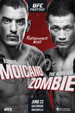 Watch Free UFC Fight Night 154: Moicano vs Korean Zombie Movies HD Online - Gomovies