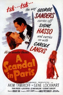 Enjoy Free HD Viewing of A Scandal in Paris on Putlocker