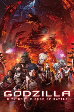 Enjoy Free HD Viewing of Godzilla: City on the Edge of Battle on Putlocker